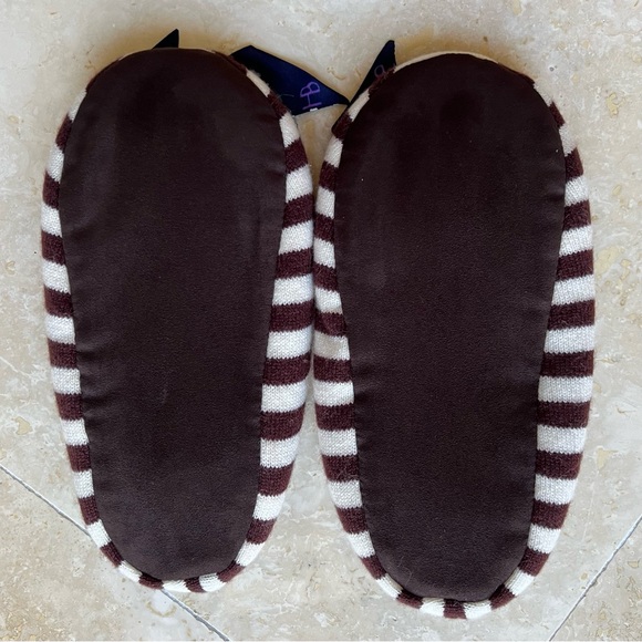 Henri Bendel Cashmere Faux Fur Slippers Comfy Collectable NWT - Picture 2 of 7